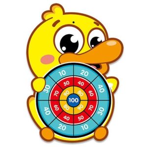 Joc Darts CCmax pentru Copii cu 3 Mingii, model Ratusca