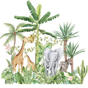 Sticker Decorativ Autoadeziv CCmax, Animale Salbatice, Safari, 750x750 mm
