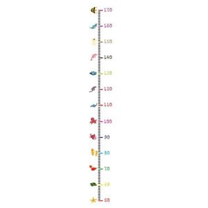 Sticker autocolant CCmax, metru pentru masurare inaltime copii, 50-170 cm