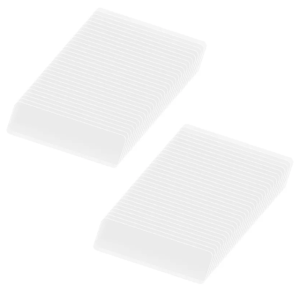 Set 60 Placute CCmax, dublu-adeziv pentru Fixat diverse Obiecte, Transparent, 45x15 mm